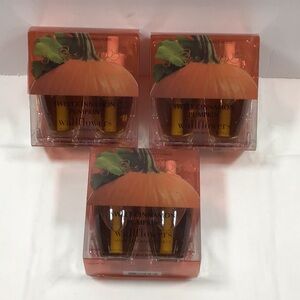 Bath & Body Works Sweet Cinnamon Pumpkin Wallflower Refills (3) 2 pack = 6 Total